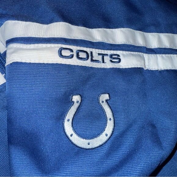 Indianapolis Colts NFL Team Full Zip Fleece Lined Jacket Adult Size Large L - Picture 4 of 11